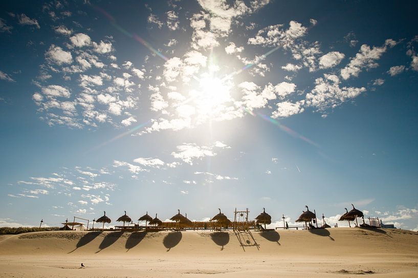 Sonniger Tag am Strand von Noordwijk von Yanuschka | Fotografie Noordwijk
