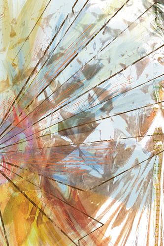 Brilliant light digitaal werk in lagen