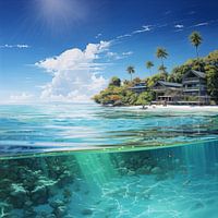 Maldives beach