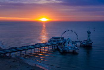 De pier in Scheveningen, Den haag