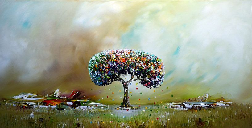 Dream Tree by Gena Theheartofart