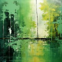 Groen Abstract