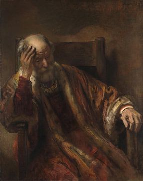 Ein alter Mann im Sessel, Rembrandt