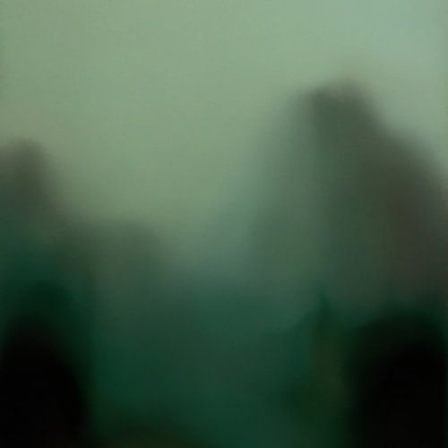 Modern abstract "green, greener, greenest"