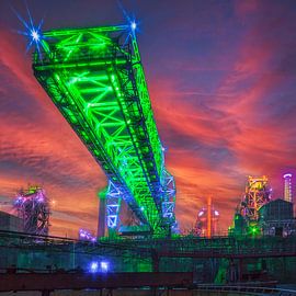 Stahlindustrie in RGB von Huub Keulers