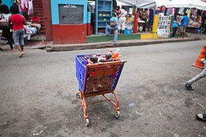 Supermarkt - ein "Marktstand" auf Grenada
