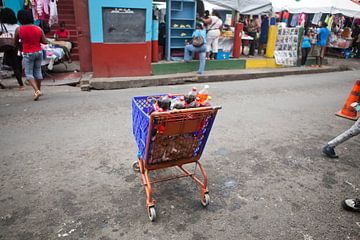 Supermarkt - ein "Marktstand" auf Grenada von t.ART