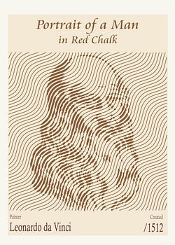 Bildnis eines Mannes in Rötel (Selbstbildnis) - 1512