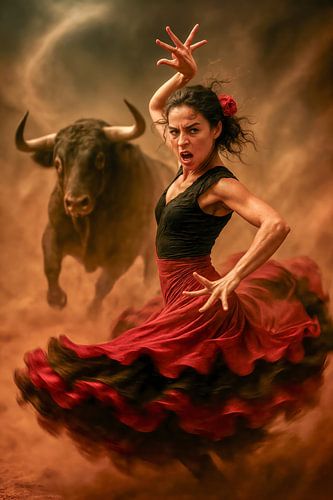Woede en onrust - flamenco in het aangezicht van het beest