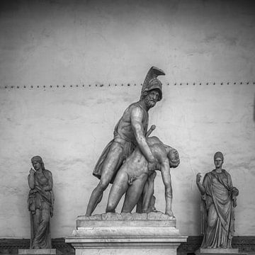 Italië in vierkant zwart wit, Florence van Teun Ruijters