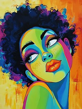 Vivid Gaze van De Mooiste Kunst