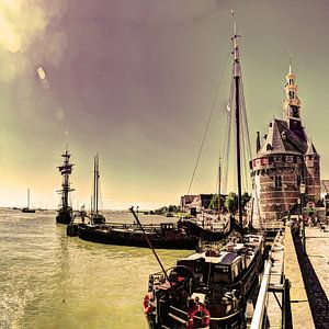 Hoorn Hafen Nord-Holland Niederlande