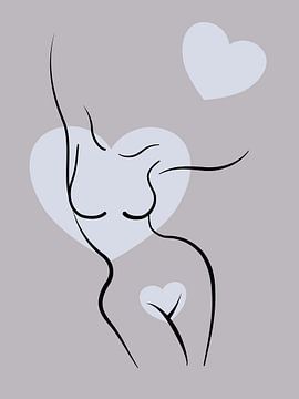 Sweet embrace van Hilde Remerie Photography and digital art