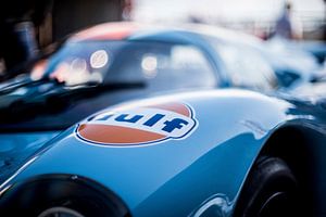 details of the Le Mans Porsche Gulf 02 by Arjen Schippers