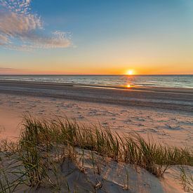 Coucher de soleil Texel sur Anthony Trabano