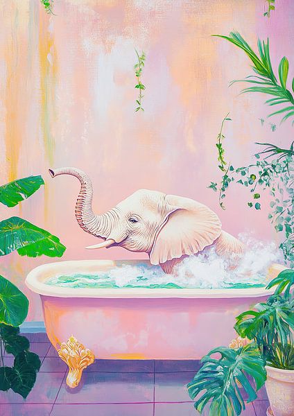 Pachyderm shower by Niklas Maximilian