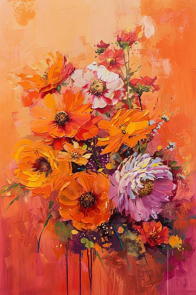 Fleurs de printemps par Poster Art Shop