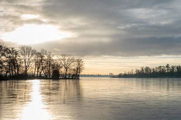 La glace sur Loosdrecht sur Danielle Bosschaart