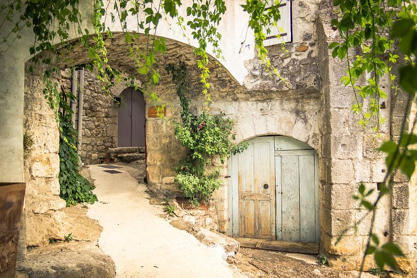 Alley in France by Suzan van Pelt