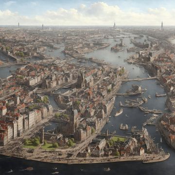 Amsterdam in de 17e eeuw van Brian Morgan