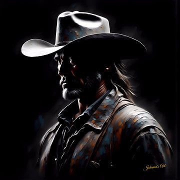 Country & Western - Le profil occidental sur Johannas Art Creations