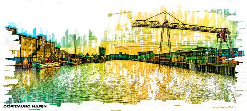 Dortmund Hafen Pop Art