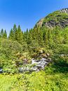 Landscape on the way to the Bondhusvatnet glacial lake near Sunnd by Rico Ködder thumbnail