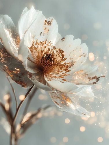 Gouden bloemblaadjes