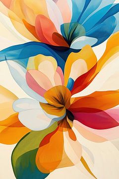 Abstract flower by Bert Nijholt