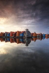 Die Regenbogenhäuser, Groningen von Sven Broeckx