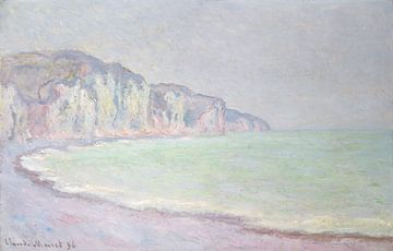 Kliffen bij Pourville, 1896 (olieverf op doek)