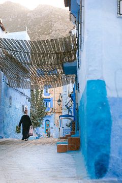 Naar de markt van Chefchaouen | Marokko van Marika Huisman fotografie