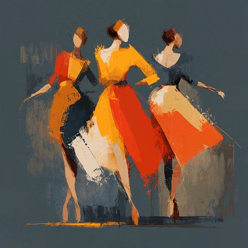 We Like to Dance by Harry Hadders Design