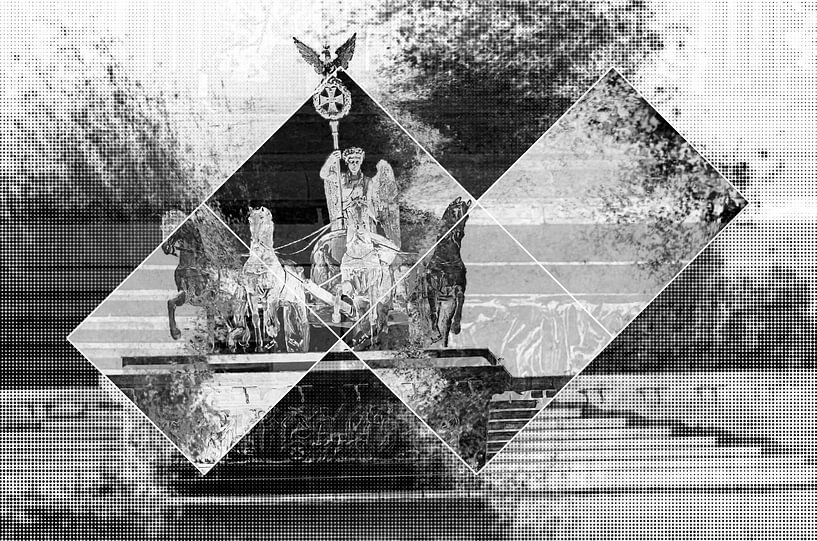 Brandenburger Tor in Berlin von BerbadenDigitalArt
