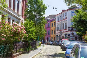 Straßenszene im Bremer Viertel, Bremen