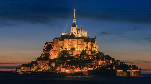 Mont Saint-Michel, Normandië, Frankrijk