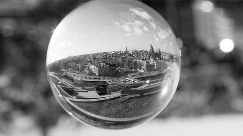 Amsterdam in glas