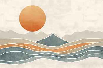 Paysage abstrait