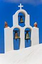 Kirchenglocken auf Santorin von Henk Meijer Photography Miniaturansicht