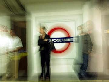 Liverpool Street - London Tube Station by Ruth Klapproth