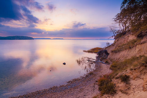 Le grand Jasmund Bodden sur Rügen