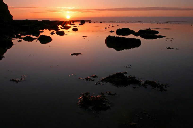 Sonnenuntergang auf Helgoland von Antwan Janssen