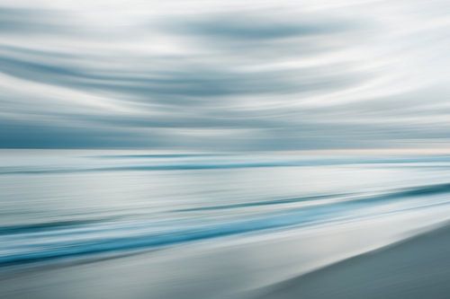 Seelandschaft Nr. 2 Abstrakte Meereslandschaft.