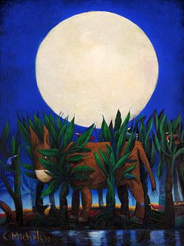 L'âne du clair de lune