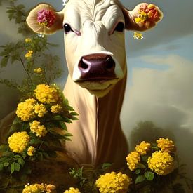 Rokoko-Kuh von Stephanie Kweldam-Beugelink