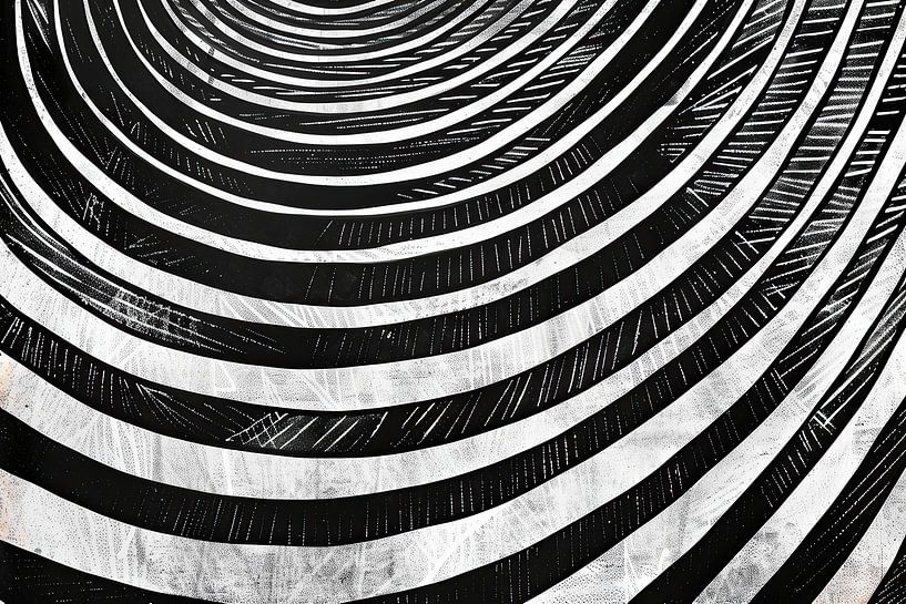 Modern Lines | Illustration von ARTEO Gemälde