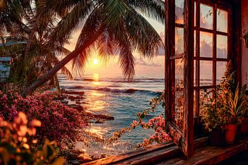 beach view by Egon Zitter