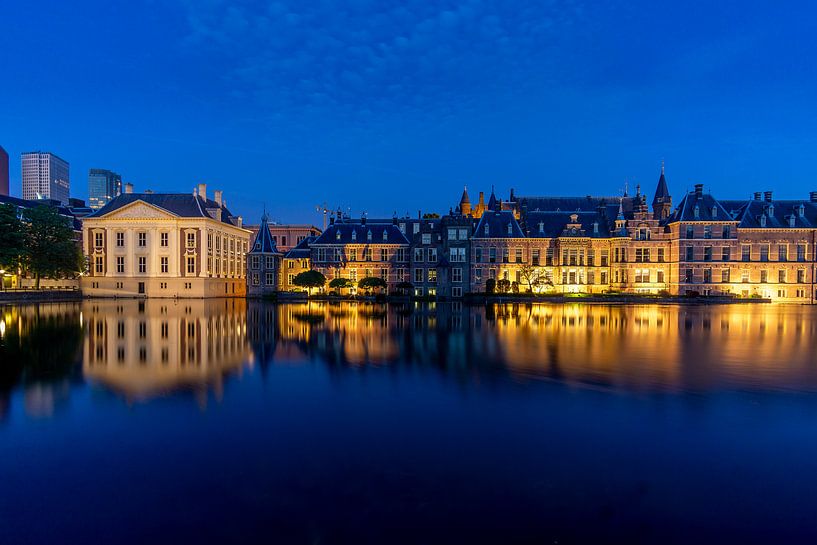 Het Binnenhof - hofvijver von Henri Witteveen