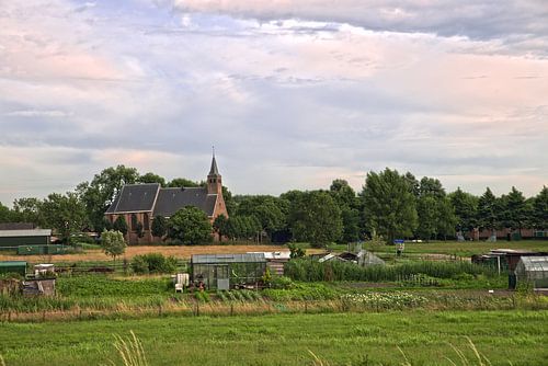 HDR Kirche Zwartewaal von Foto's door Astrid