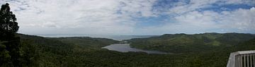 Waitakere Ranges Panorama van Bart van Wijk Grobben